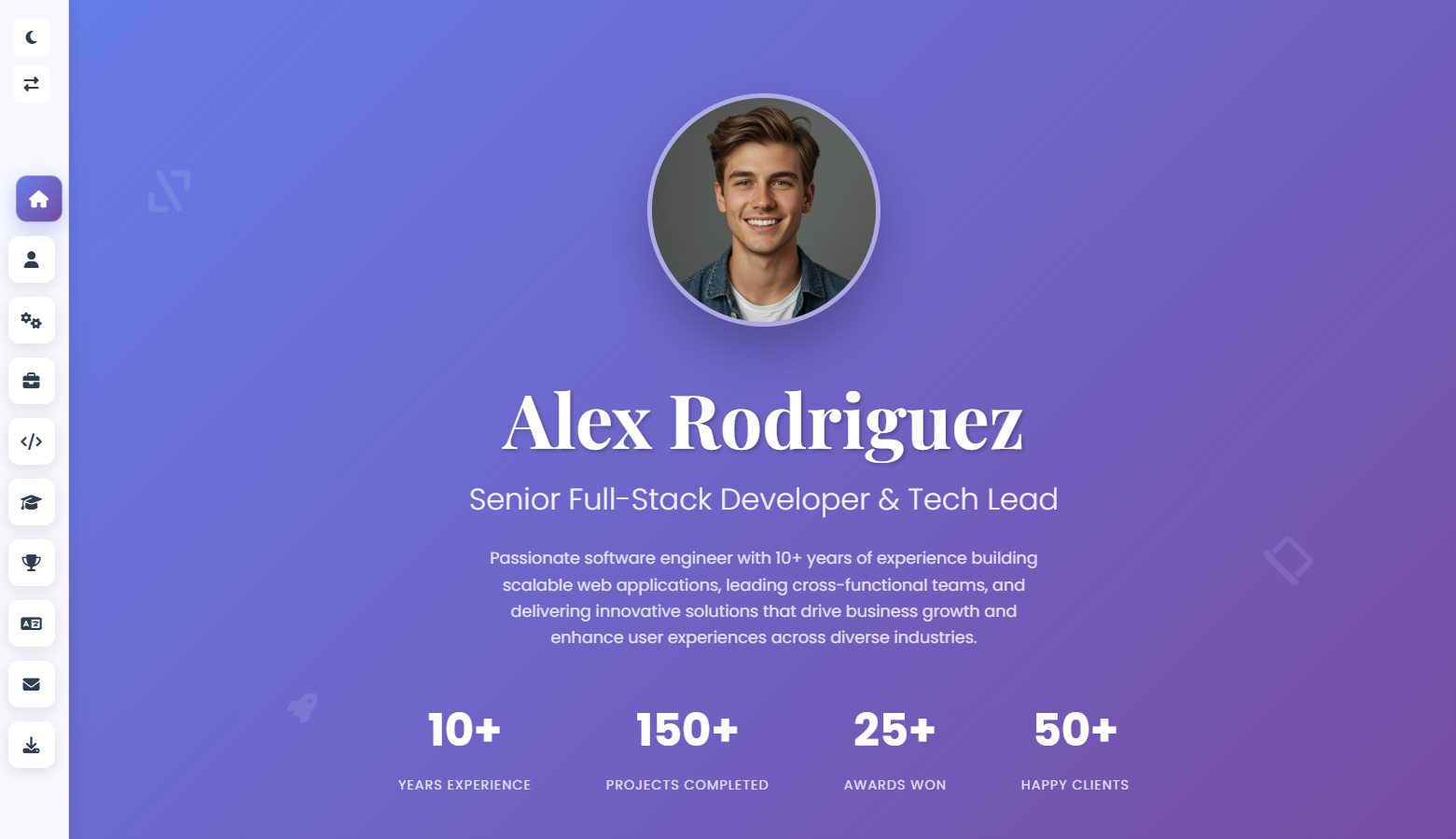 Web Developer Template